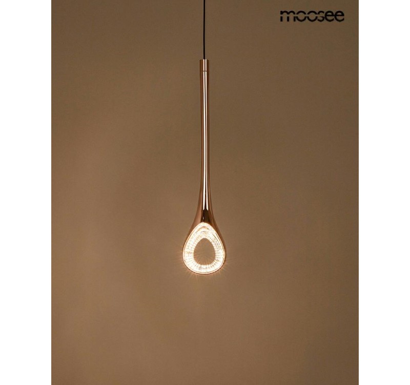 MOOSEE lampa wisząca VUELO miedziana