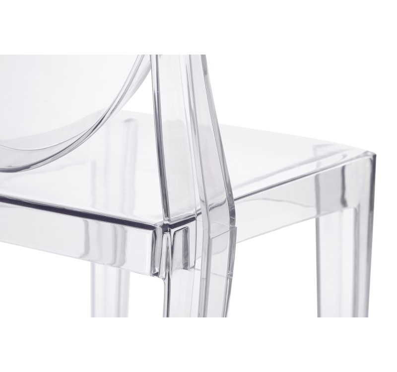 Krzesło VICTORIA transparentne - poliwęglan