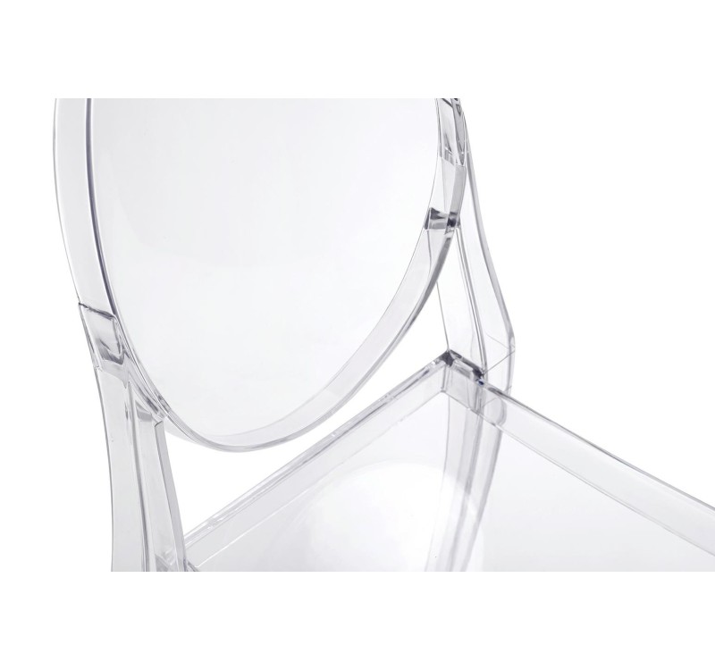 Krzesło VICTORIA transparentne - poliwęglan