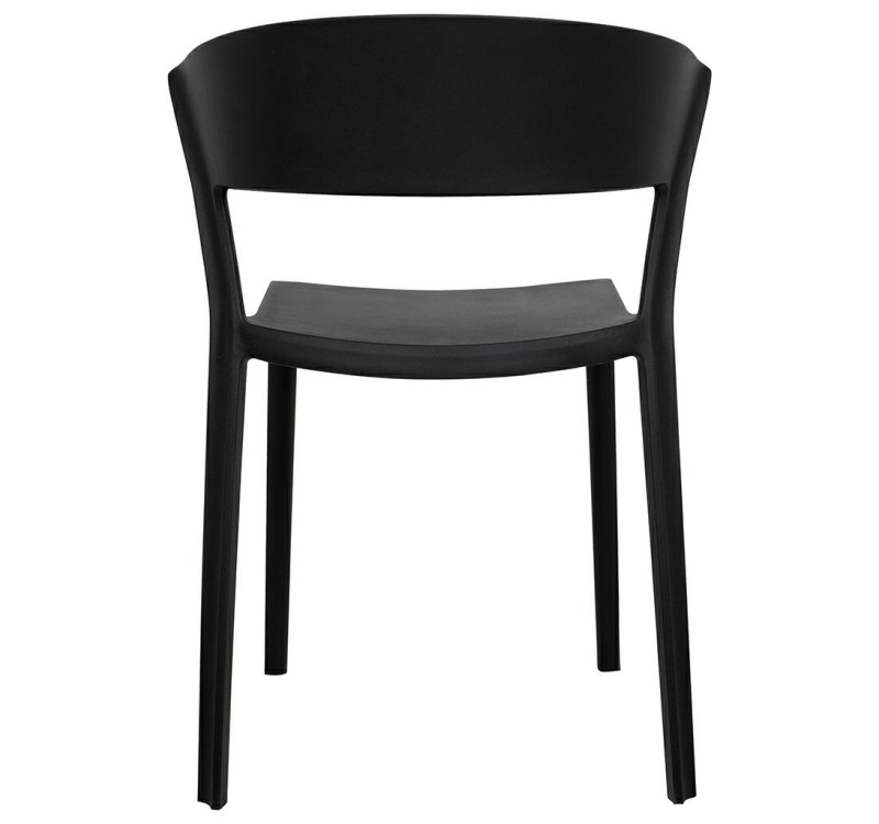 Krzesło JASPER czarne - polipropylen