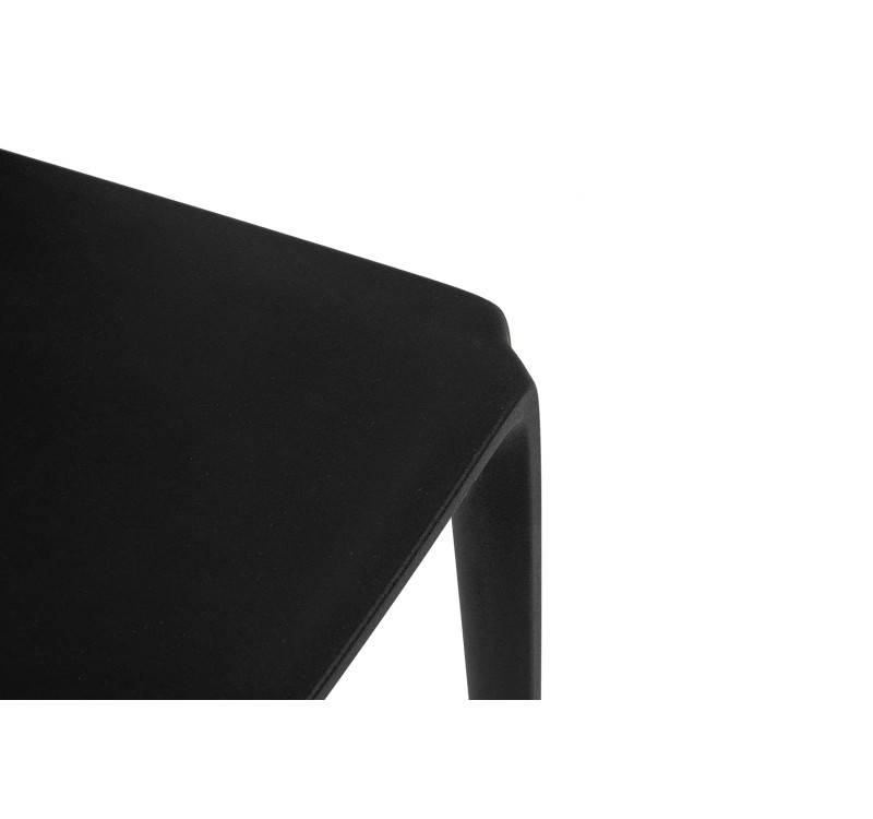 Krzesło JASPER czarne - polipropylen