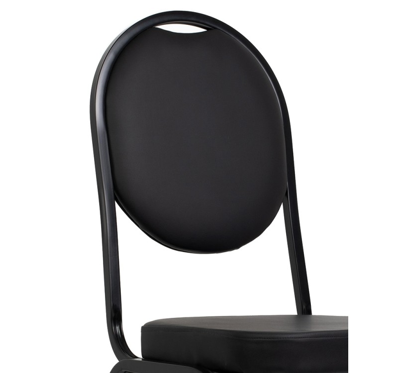 Krzesło bankietowe / konferencyjne HEBE   czarne