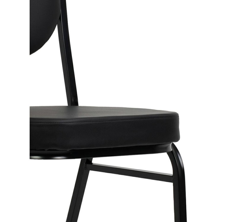 Krzesło bankietowe / konferencyjne HEBE   czarne
