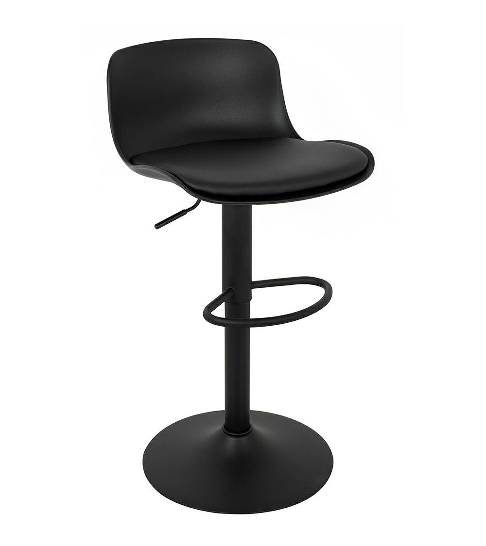 Krzesło barowe STOR TAP regulowane czarne