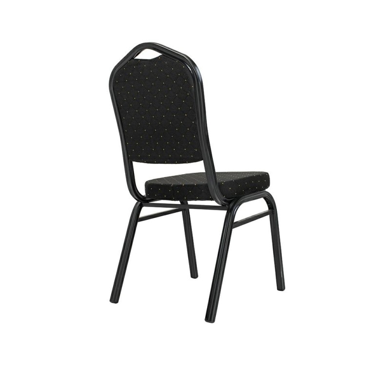 Krzesło bankietowe / konferencyjne HERON  czarne