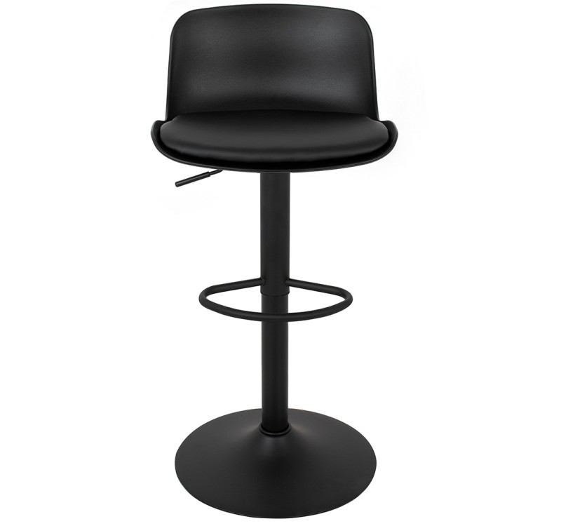 Krzesło barowe STOR TAP regulowane czarne