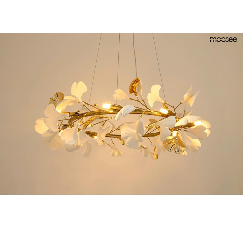 MOOSEE lampa wisząca FLORA 80 złota
