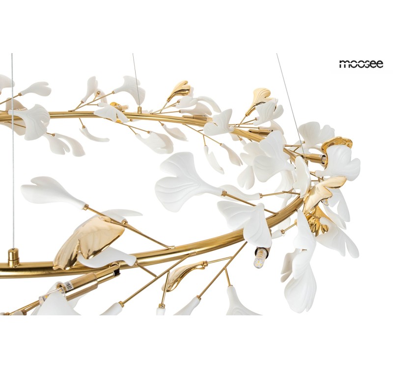 MOOSEE lampa wisząca FLORA 80 złota