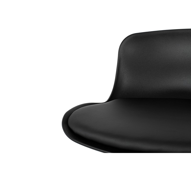 Krzesło barowe STOR TAP regulowane czarne