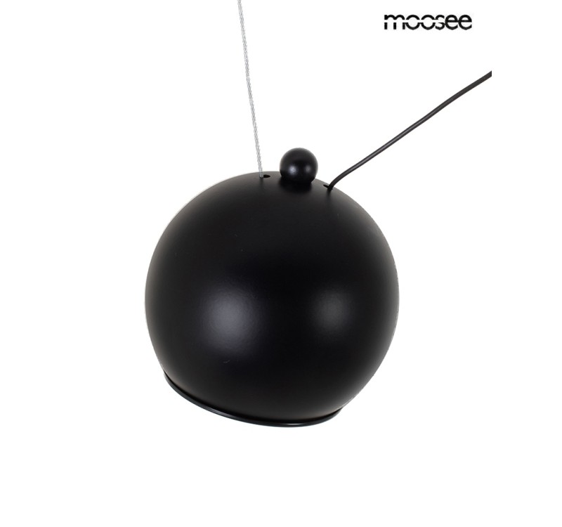 MOOSEE lampa wisząca OCTO 3 czarna