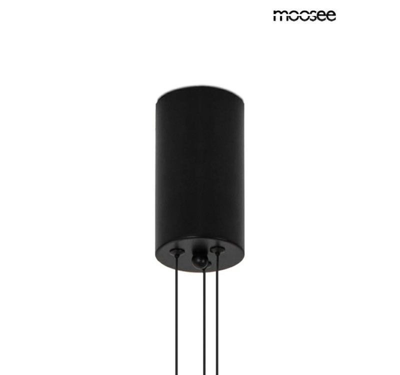 MOOSEE lampa wisząca OCTO 3 czarna