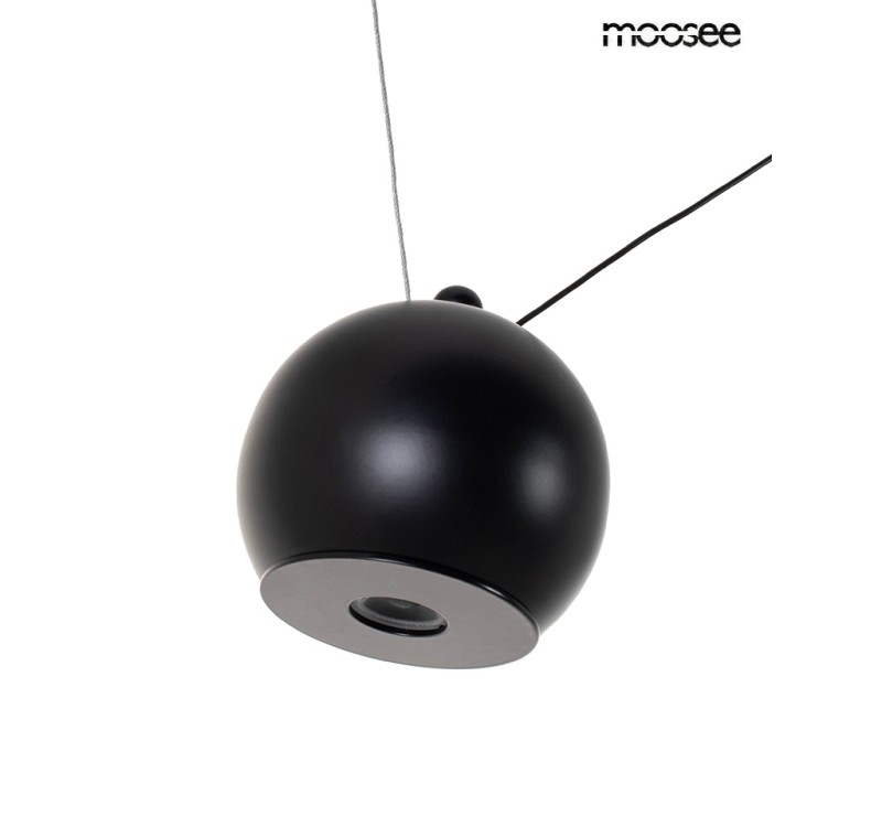 MOOSEE lampa wisząca OCTO 5 czarna