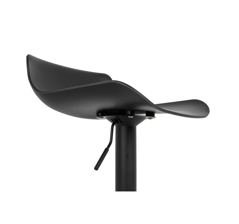 Krzesło barowe SNAP BAR regulowane czarne