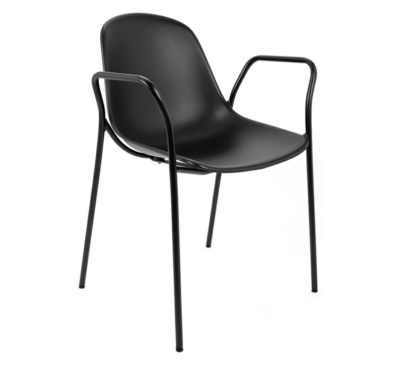 Krzesło RESOL ARM czarne