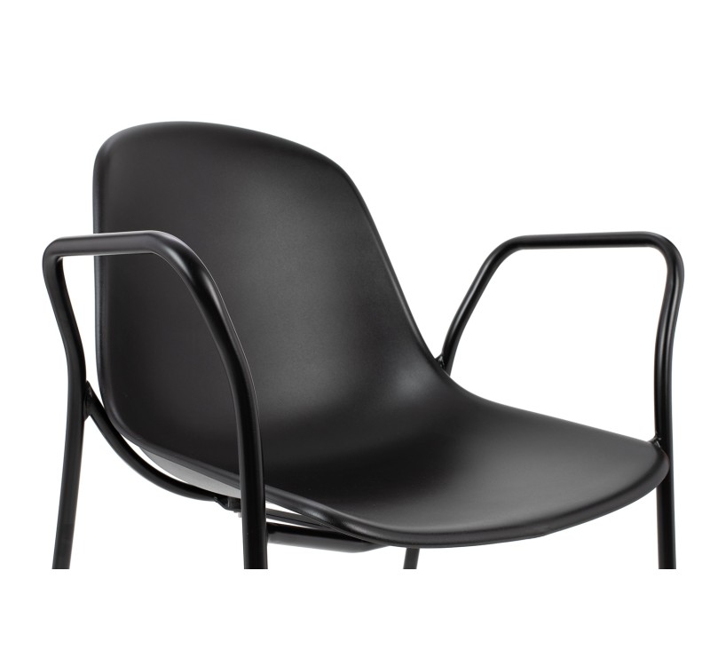 Krzesło RESOL ARM czarne