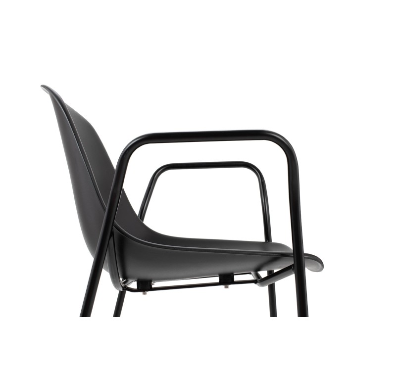 Krzesło RESOL ARM czarne