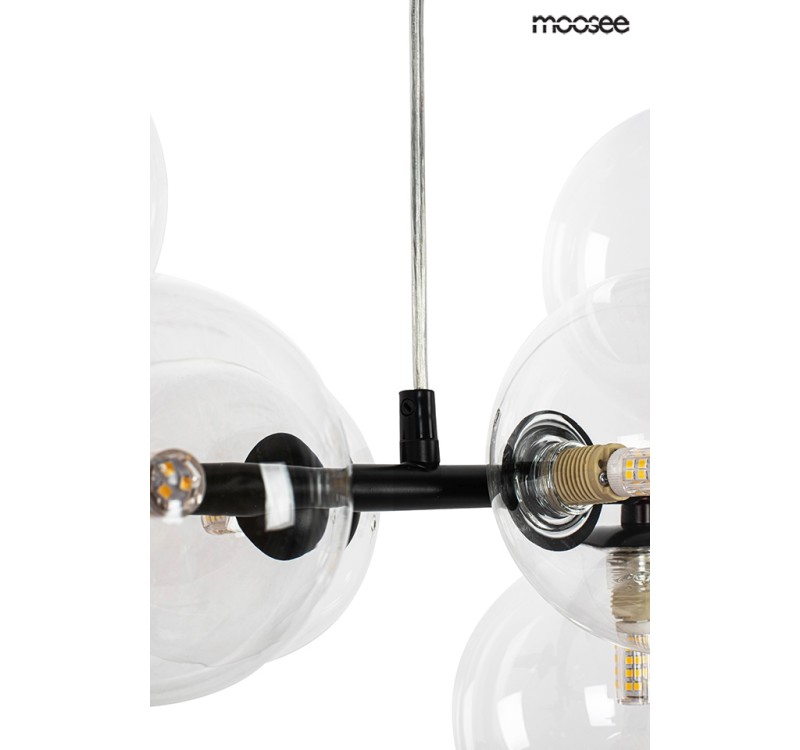 MOOSEE lampa wisząca ALURE LINE 120 czarna