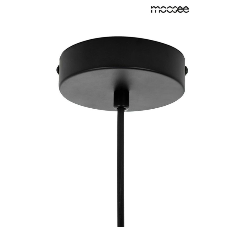 MOOSEE lampa wisząca SPINNER 26 czarna