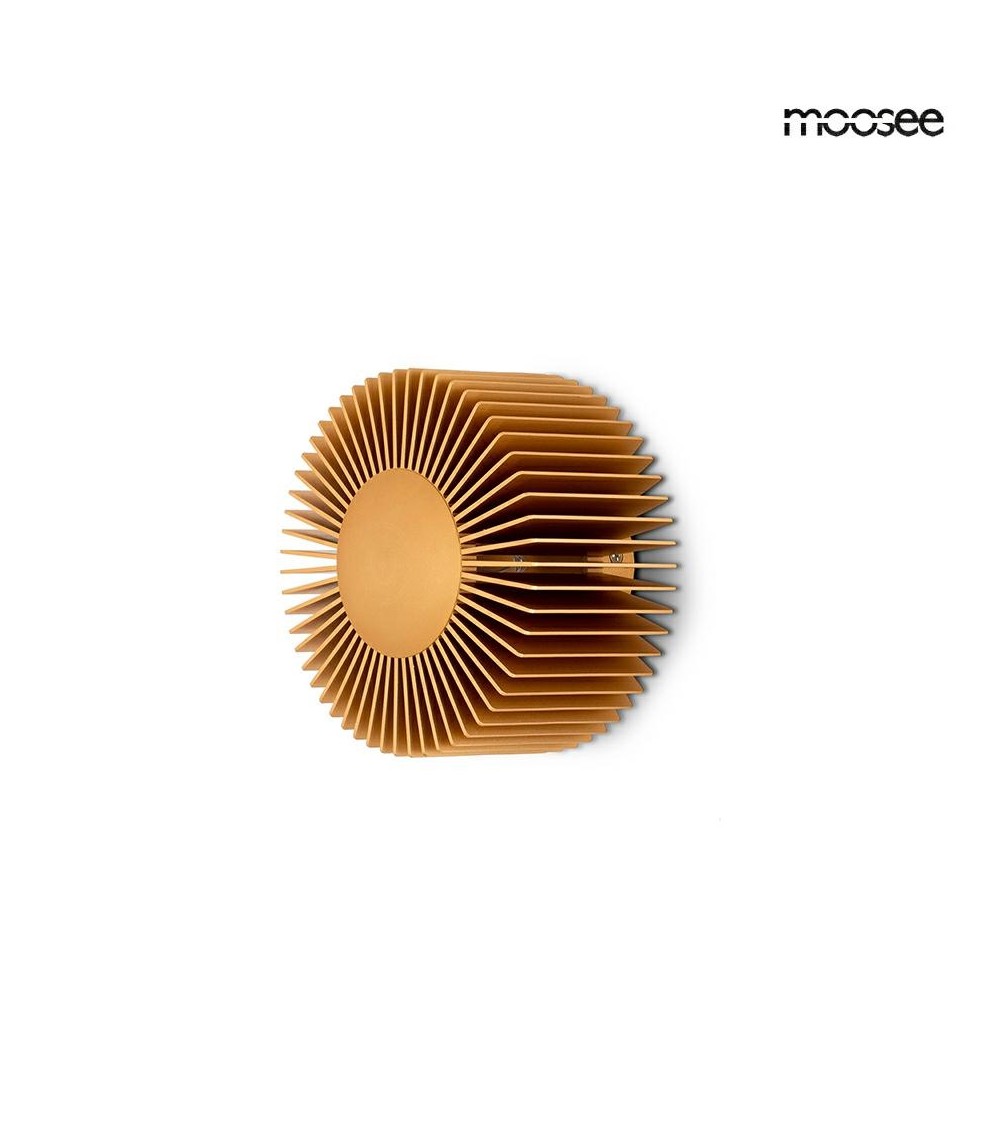 MOOSEE lampa ścienna SUNNY złota