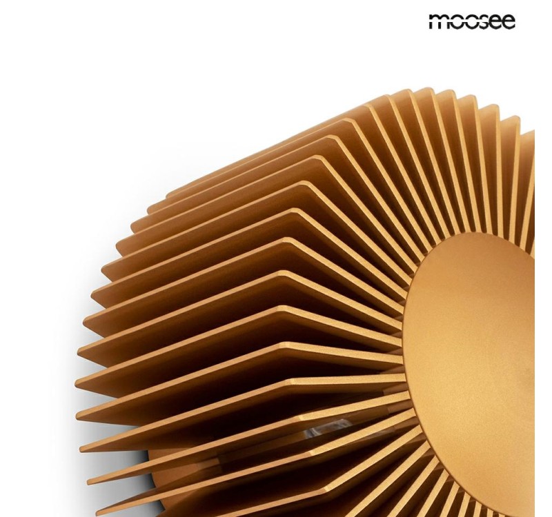 MOOSEE lampa ścienna SUNNY złota