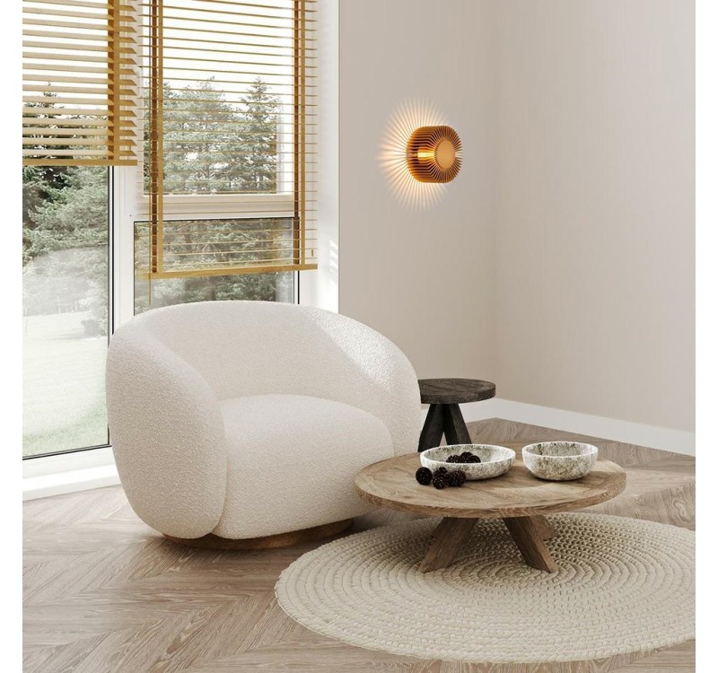 MOOSEE lampa ścienna SUNNY złota