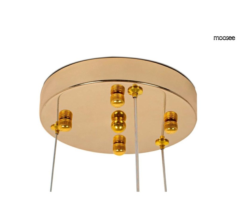 MOOSEE lampa wisząca MONETE 80 złota