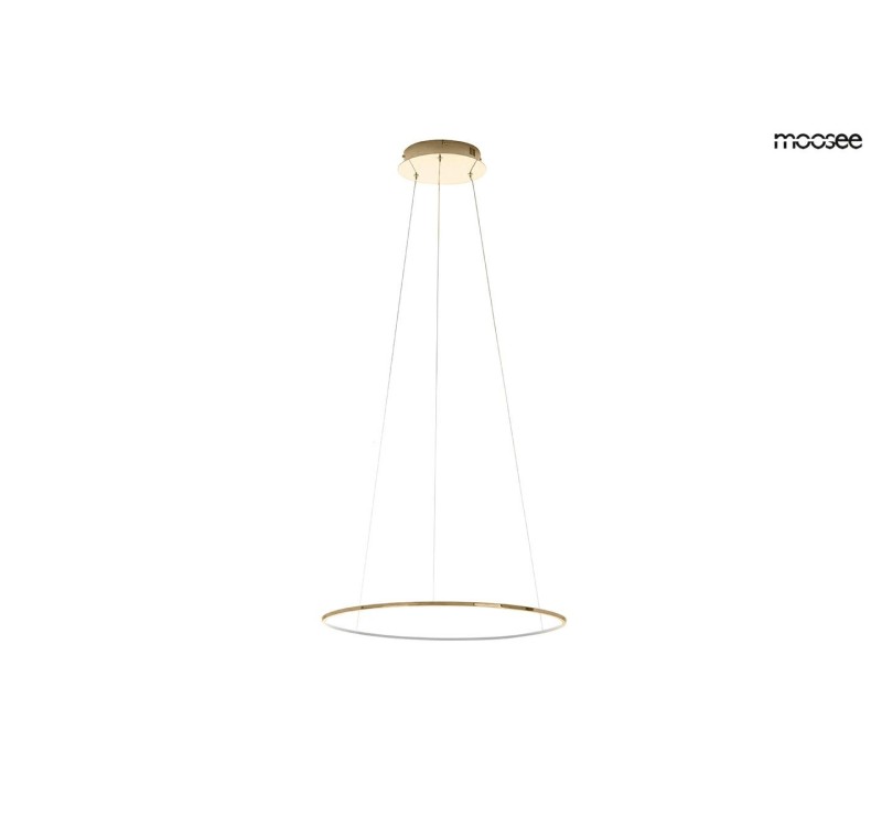 MOOSEE lampa wisząca RING SLIM 40 złota