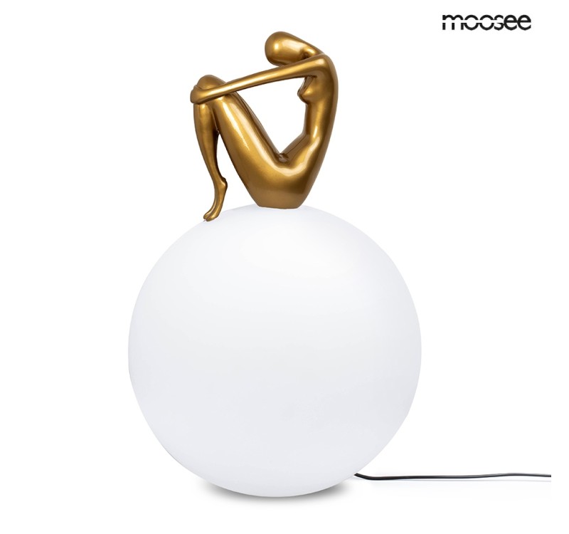 MOOSEE lampa stołowa UOMO 35 złota