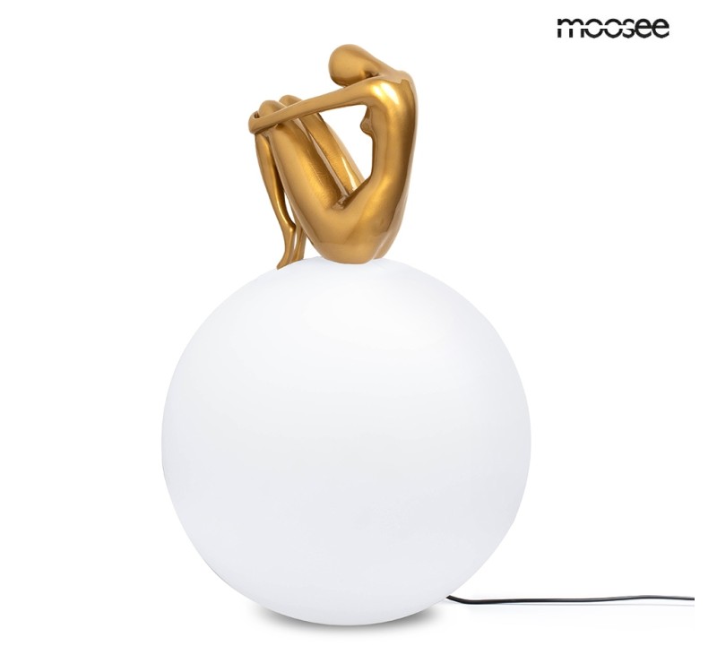 MOOSEE lampa stołowa UOMO 35 złota