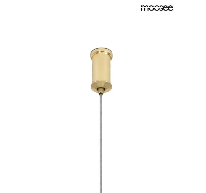 MOOSEE lampa wisząca ALURE OVAL 120       złota/mleczna