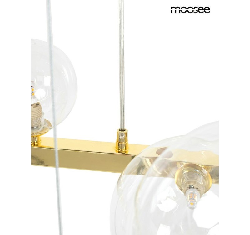 MOOSEE lampa wisząca ALURE OVAL 120       złota