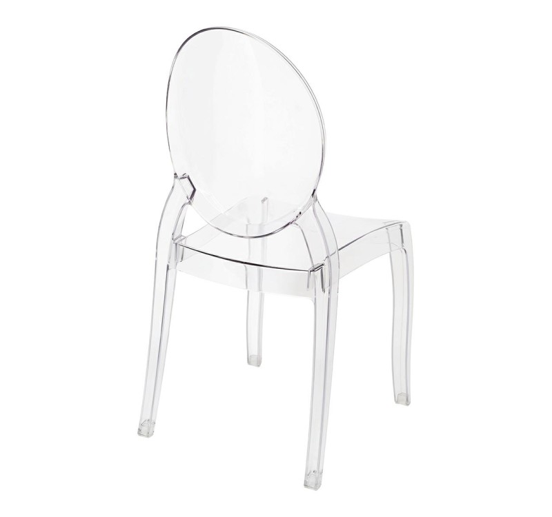 Krzesło ELIZABETH transparentne -  poliwęglan