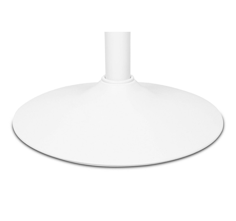 Krzesło barowe WRAPP regulowane białe