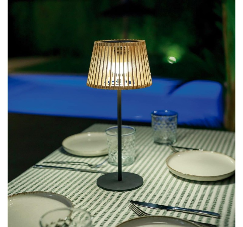 NEW GARDEN lampa stołowa OKINAWA SOLAR    & BATTERY