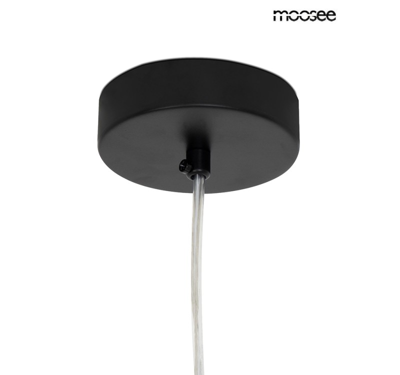 MOOSEE lampa wisząca ALURE OVAL 120       czarna