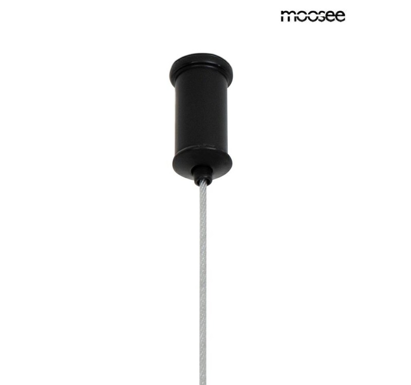 MOOSEE lampa wisząca ALURE OVAL 120       czarna