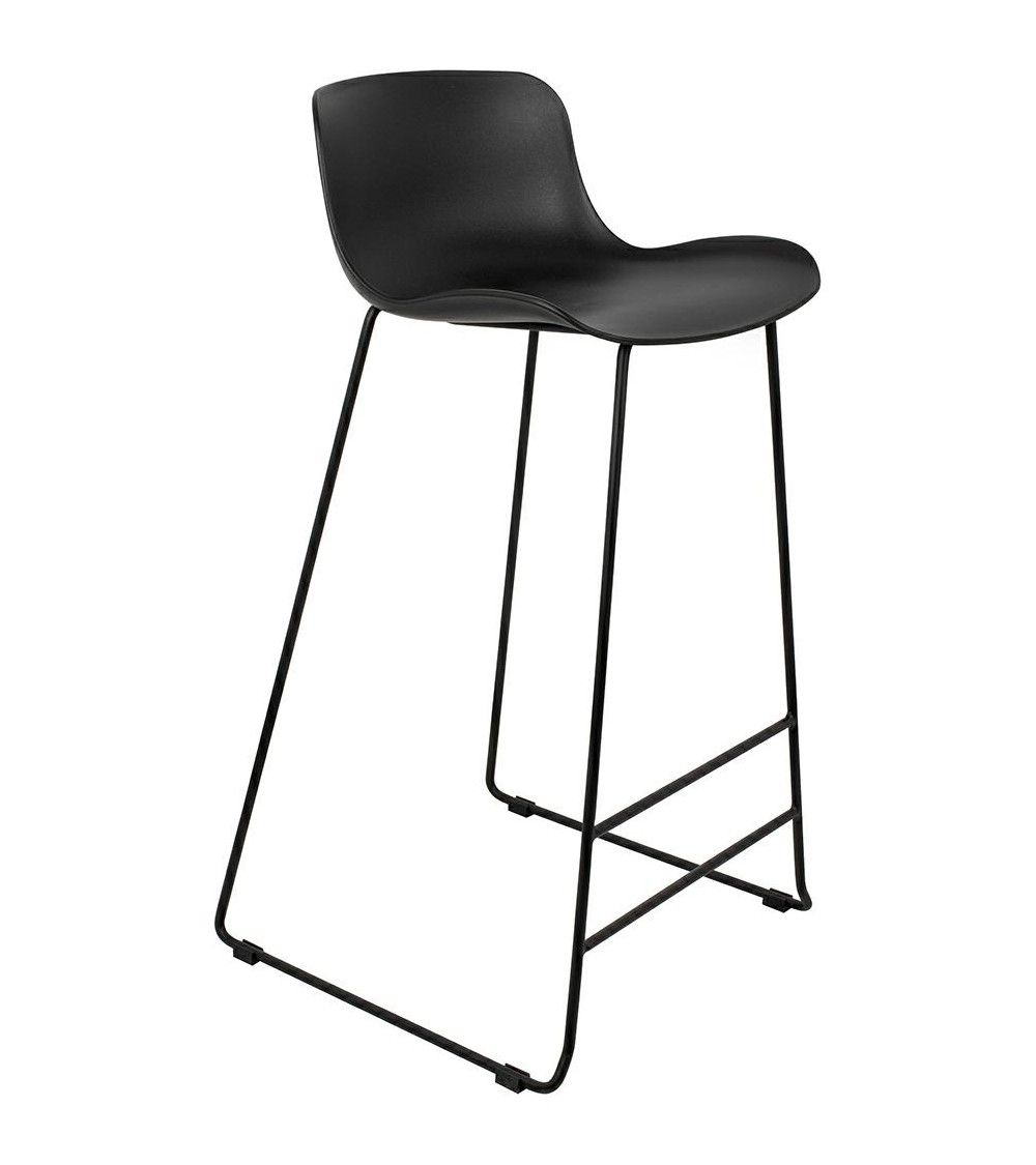 Krzesło barowe COMA 76 czarne