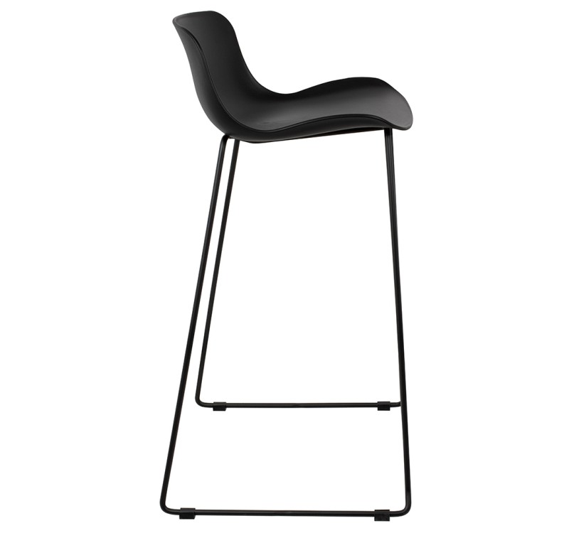 Krzesło barowe COMA 76 czarne