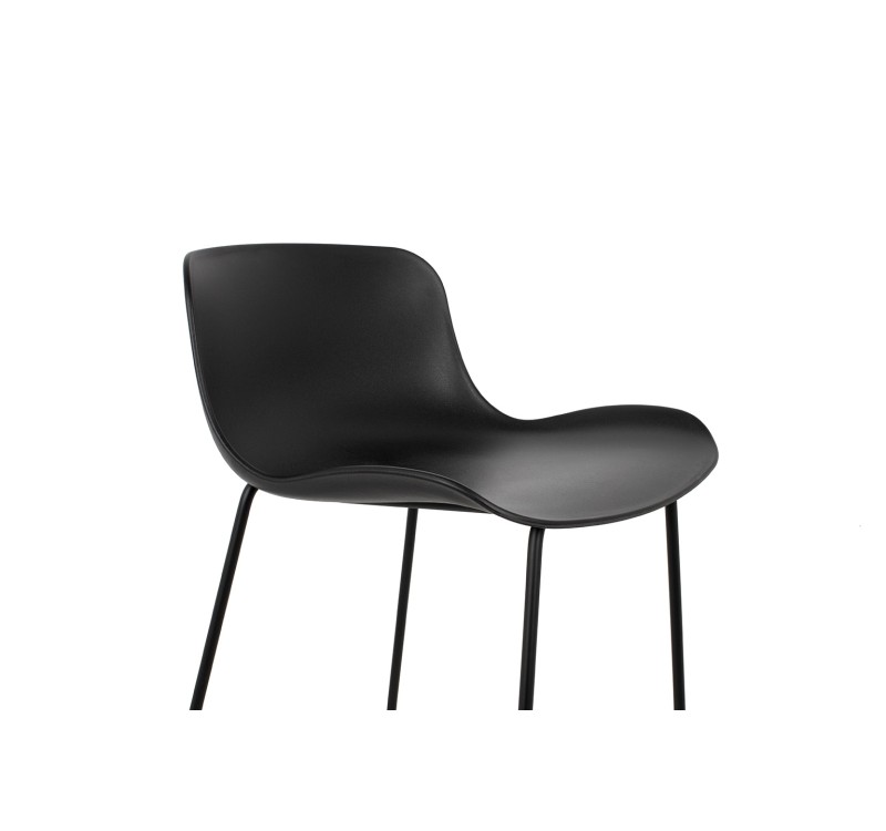 Krzesło barowe COMA 76 czarne