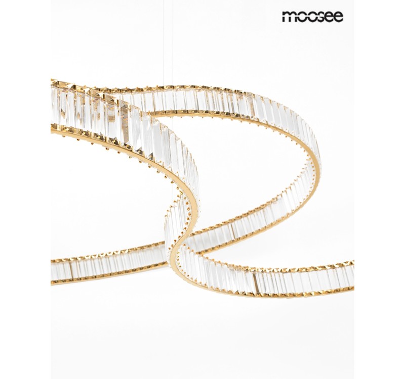 MOOSEE lampa wisząca WAVE 160A złota