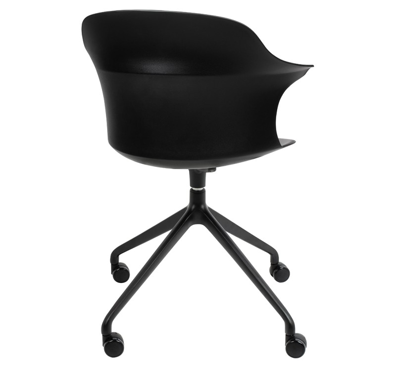 Krzesło biurowe obrotowe BRAZO czarne