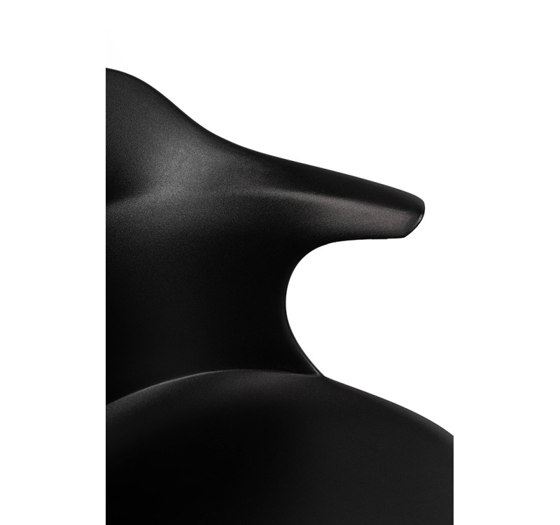 Krzesło biurowe obrotowe BRAZO czarne