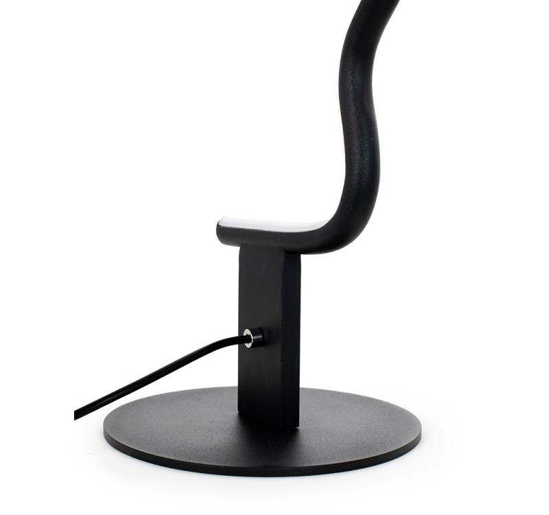 Lampa stołowa FACE TABLE czarna