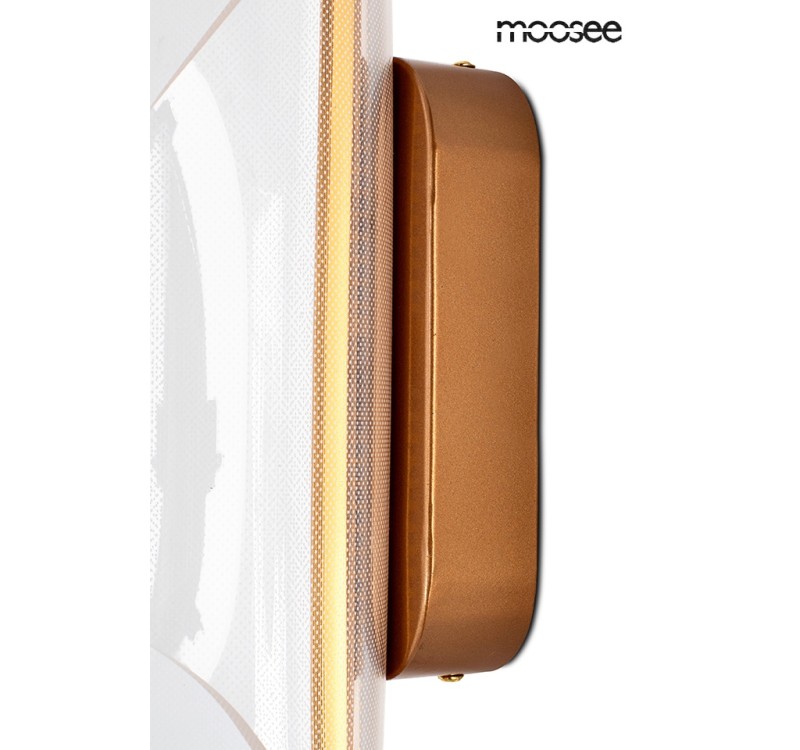 MOOSEE lampa ścienna FROST złota