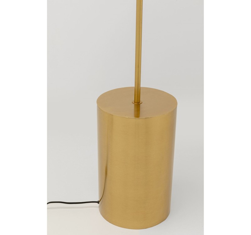 KARE lampa podłogowa LOUNGY 160 cm złota
