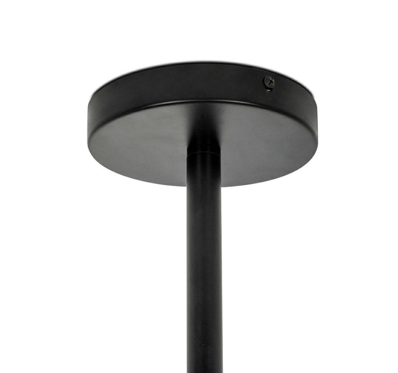 KARE lampa wisząca CANDEL CROWN czarna - szklane klosze