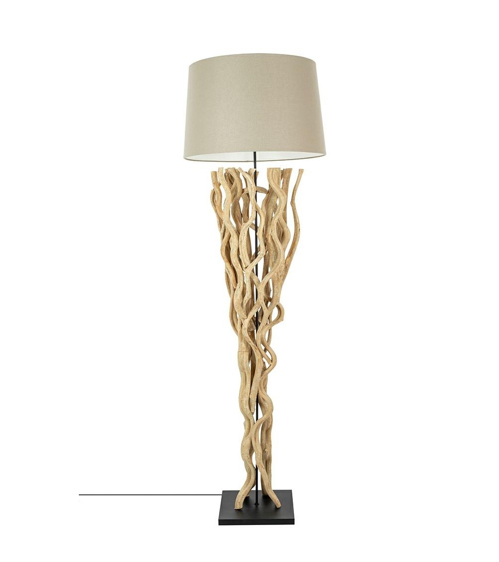 KARE lampa podłogowa SCULTRA naturalna