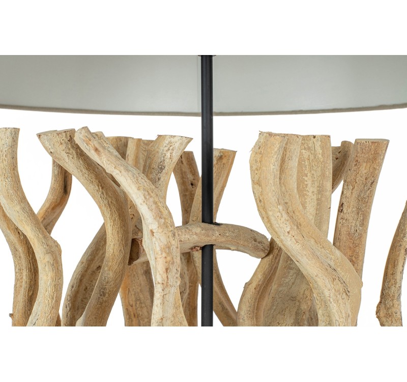 KARE lampa podłogowa SCULTRA naturalna