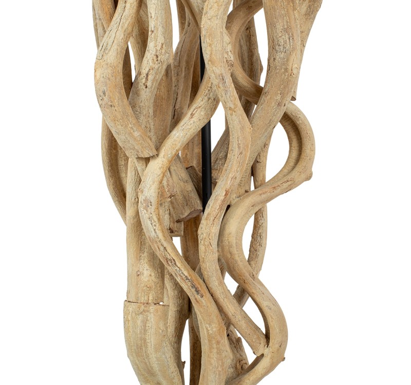 KARE lampa podłogowa SCULTRA naturalna