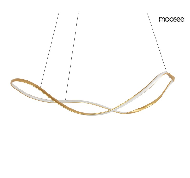 MOOSEE lampa wisząca WAVES 100 złota